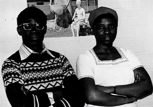 Brown Ackah en Naqncy Dovlo geïnterviewd. Bijeen, juni 1979, p. 21