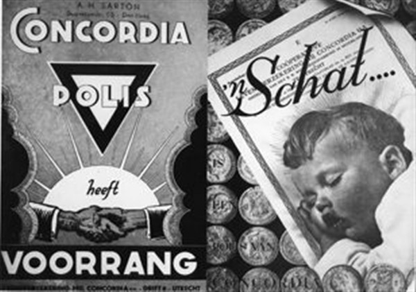 Propagandamateriaal van Concordia, ca. 1940
