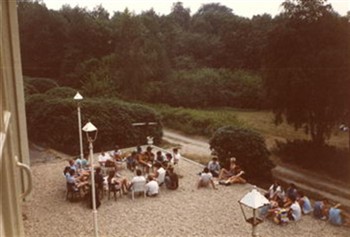 Introductie studenten Kath. Universiteit op De Hooge Hoenderberg, Groesbeek. z.j.